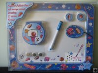 Magnetic Bulletin Board with Message Recorder