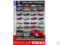 Ford Mustang Evolution Jigsaw Puzzle 1000 Pieces