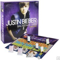 Justin Beiber Backstage Pass Board Game