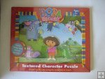 DORA THE EXPLORER TEXTURED CHARACTER WOODEN PUZZLE GAME