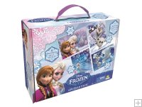 Disney Frozen 4 Puzzle Carry Pack