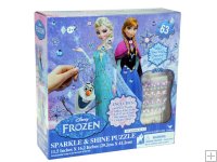 Disney Frozen Sparkle & Shine Puzzle Elsa Anna